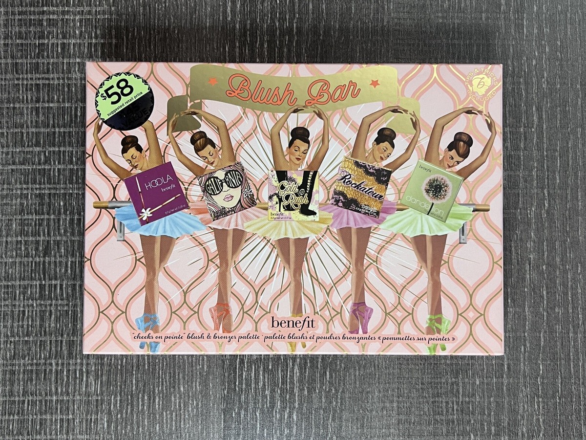 Buy BENEFIT BLUSH BAR CHEEK PALETTE 5 SHADES W/ BRUSH BRAND NEW IN