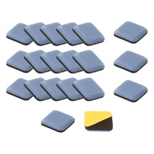 Tile Laminate Furniture Sliders Movers 20x 25x25mm Practical 20pcs Blue