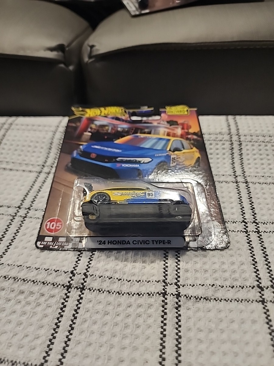 Hot Wheels 2024~ Boulevard~'24 Honda Civic Type-R~ Blue