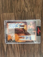 2023 Leaf- Art of Sport- Mike Tyson / Tyson Fury- Auto Autograph- 11/12