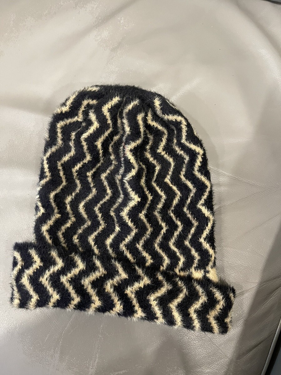 Free People Ziggy Fuzzie Beanie Hat Orange Fluffy One Size  display picture 1