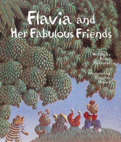  Flavia et ses fabuleux amis par Daniel Percheron (1998, couverture rigide) LIVRE NEUF  - Photo 1 sur 1