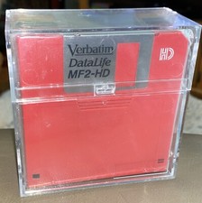 Verbatim DataLife Colors MF 2HD 3.5 11 NEW Floppy Disks w/ Slimpak Clear Case