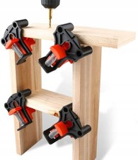 4x Corner Clamp 90 Degree Right Angle Clamps for Crafting Project Wood Tool Kit