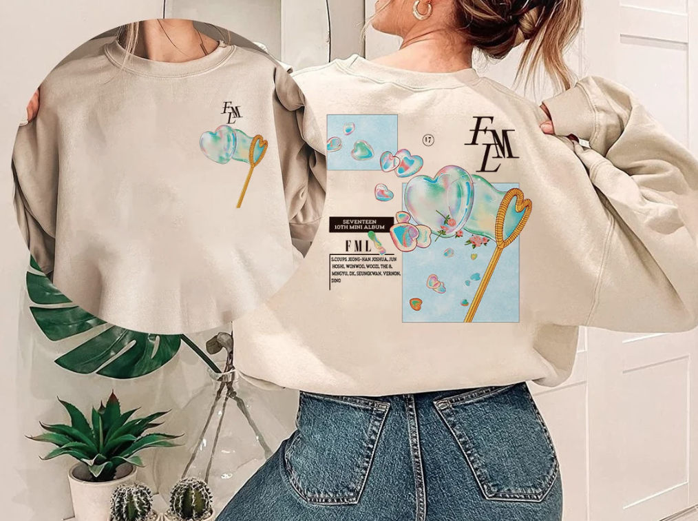 Seventeen FML F*ck My Life Album Sweatshirt, Seventeen 10th Mini