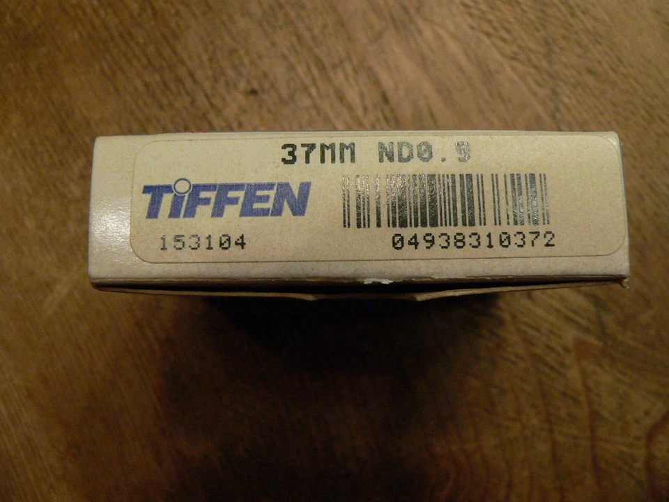 Tiffen 37mm 8x (0.9) Neutral Density Glass Filter #37ND9 - Image 2 of 4