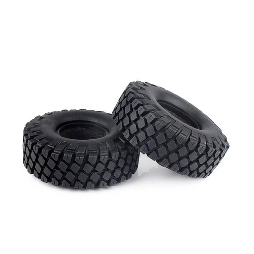 Neumáticos de goma 4 piezas 120 mm 1,9" para camión 1/10 Axial D90 SCX10 TRX4 Rock Crawler RC - Imagen 16 de 21
