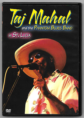 SELTENE DVD / TAJ MAHAL UND DIE PHANTOM BLUES BAND IN ST LUCIA (MUSIKKONZERT)