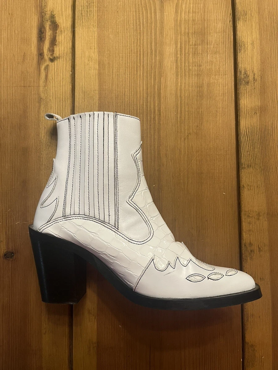 Kurt geiger shop white boots
