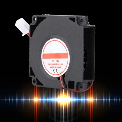 3D Drucker DC 24V 2 Pin DC 40x40x10mm 4010 Gebläse Radial Lüfter Geräuscharm ✪