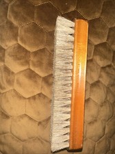 Vintage Handmade Stitched Soft Bristle Shoe Shine Brush Primitive Rare Antique