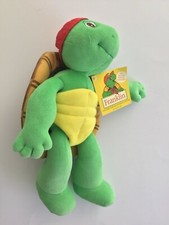 Franklin Turtle Large Soft Plush with Red Hat Tag Rare Collectible 12" aprox