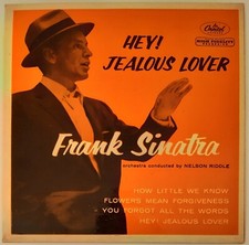 FRANK SINATRA, Hey! Jealous lover. 45 giri, Capitol Records EAP 1-800, 1958.