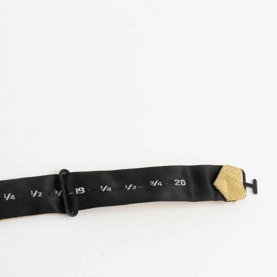 Pajarita de seda dorada Bloomingdale's The Men's Store para hombre Foto 4 de 4