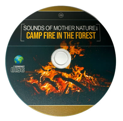 Camp Fire In The Forrest Sounds Relaxation Yoga Sleep Therapy White Noise New CD