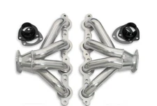 LS Engine Block Hugger Exhaust Headers Ceramic Coated Hot Rod Custom Chev