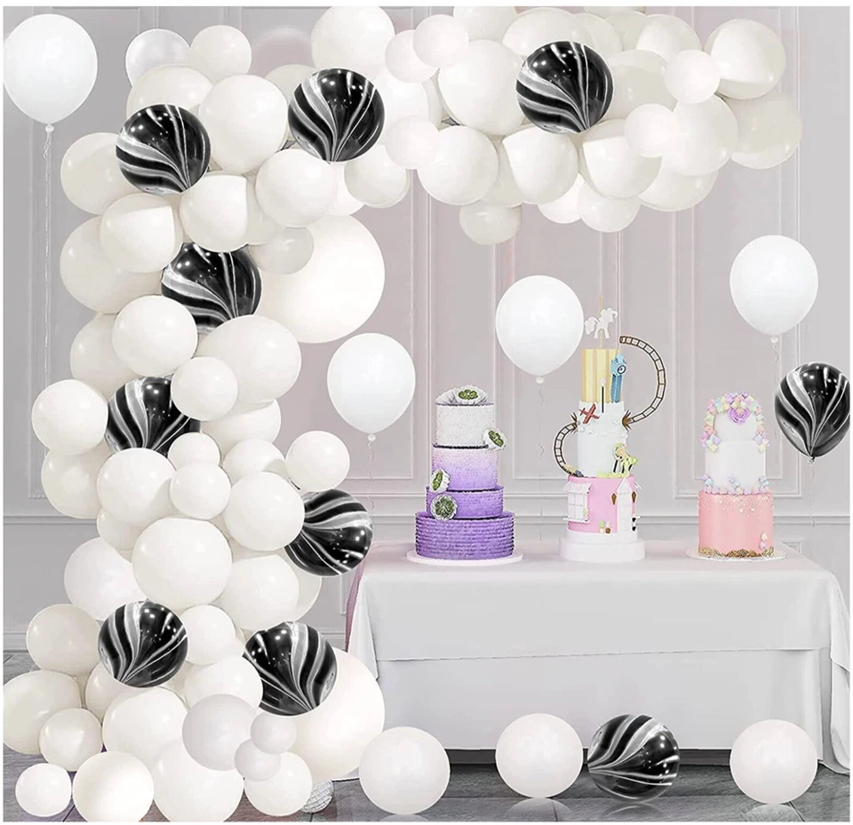 Kit Arco Globo + Guirnalda Globos Cumpleaños Baby Shower Boda Fiesta Decoración Reino Unido Foto 3 de 4