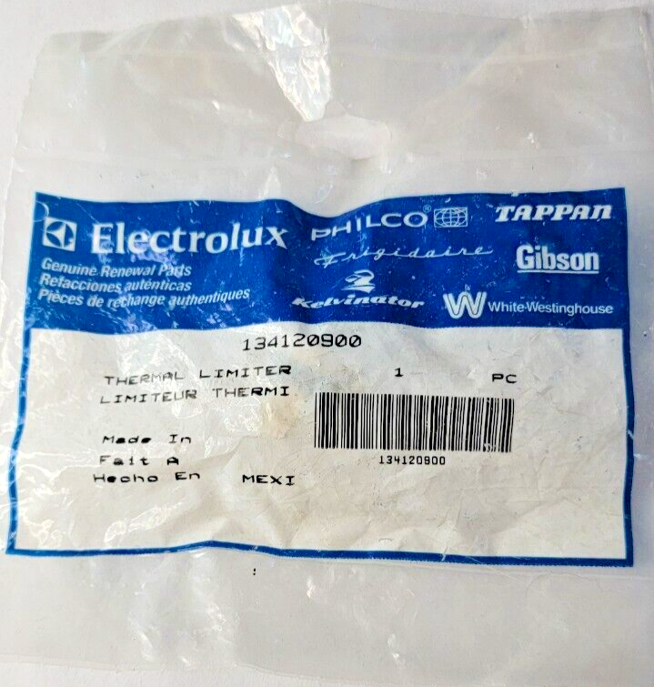 GENUINE OEM Electrolux Frigidaire Dryer Thermal Limiter 134120900 eBay
