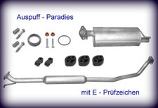 Abgasanlage Auspuff für Suzuki Swift III 1.3 & 1.5 MZ EZ RS413 Frontantrieb +Kit