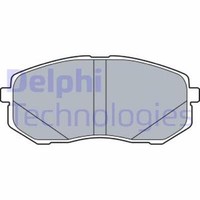 Delphi BremsbeläGe Bremsbelegsatz Vorne FüR Hyundai Tucson Kona Kasten/Suv KIA
