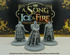 A Song Of Ice And Fire Figurines Vétérans de La Garde de Nuit (3 figurines)