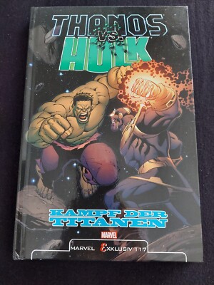 Marvel Comic Sammlung Thanos Vs. Hulk Limitiert Auf 444