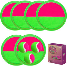Outside Toys for Kids Ages 4-8 - Toss and Catch Ball Set, Kids Outdoor Games Yar