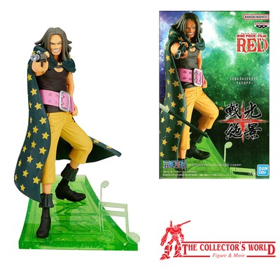One Piece Yasopp Senkozekkei Film Red PVC Figure Banpresto 