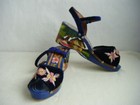 Scarpe vintage da donna del glam rock