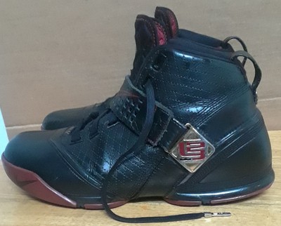 lebron 5 black and red