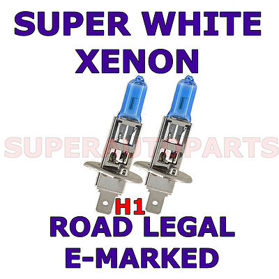 PASST FÜR FIAT MAREA WEEKEND 1997-2002 SET H1 SUPER WEISS XENON GLÜHBIRNEN