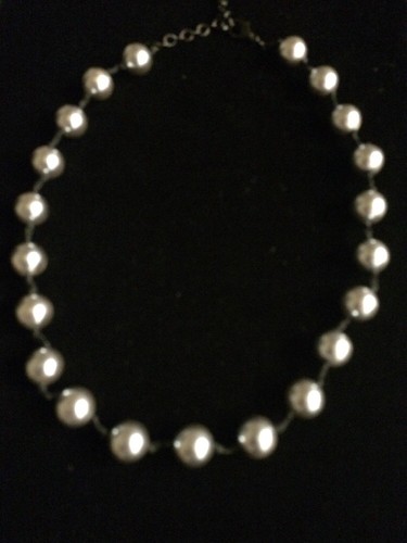 Dominique Cohen Beaded Necklace Signed 