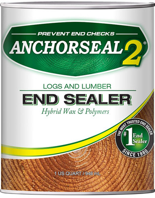 2 Log & Lumber End Grain Sealer - Prevents up to 90% of End Checks