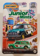 Austin Mini Van 5/6 Candy Series 1 MATCHBOX 2024 HVV80 Junior Mints green