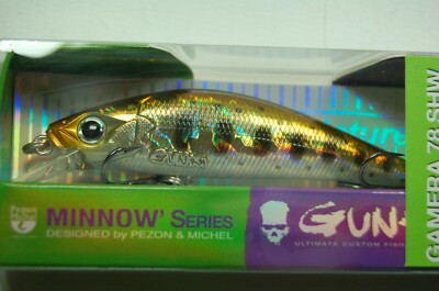 Gunki Wobbler Gamera 78 SHW Raubfisch Spinnangeln Wobbler Barsch Forelle Zander