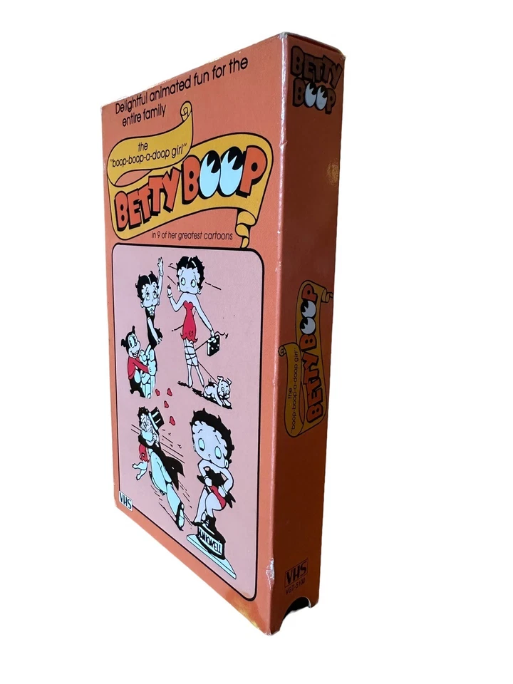 Vtg BETTY BOOP in 9 of Her Greatest Cartoons Good Times Movie Classic VHS 1985 - Image 3 of 4