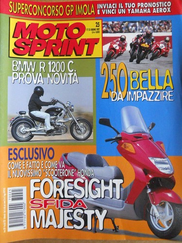 MOTOSPRINT Nr.25 1997 Test BMW R 1200 C [P70]