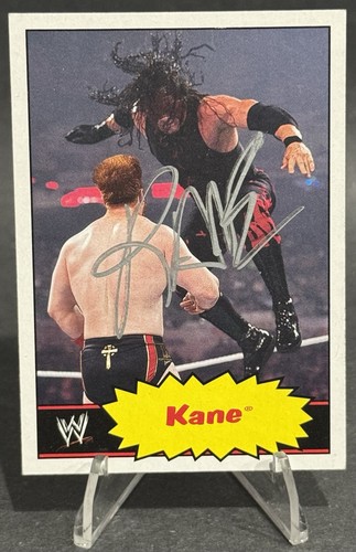 2012 Topps WWE #21 Kane Heritage Autographs