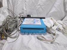 Blue Nintendo Wii Console With Mario Kart Bundle 2 Controllers Tested