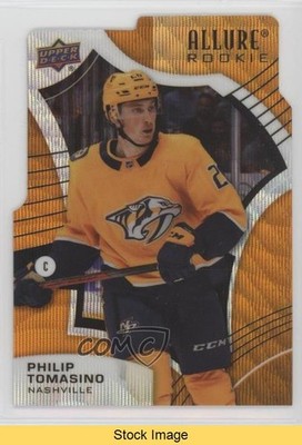 2021 Upper Deck Allure Rookies Orange Slice Philip Tomasino Rookie RC READ g6c