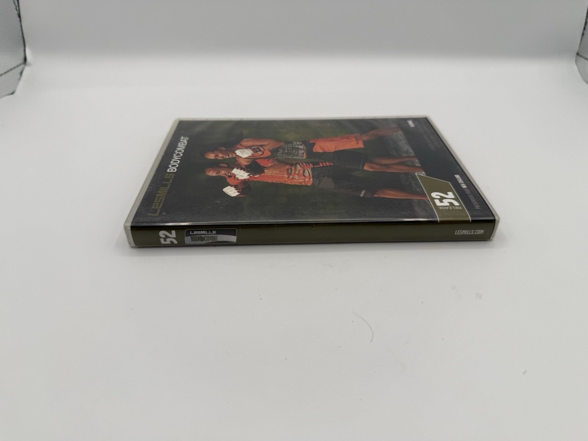 Les Mills BODYCOMBAT Body Combat 52 DVD + CD Home Fitness Cardio
