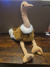Ty Beanie Baby Buddies Stretch Ostrich Large Plush Stuffed Animal Toy 16" W Tag.