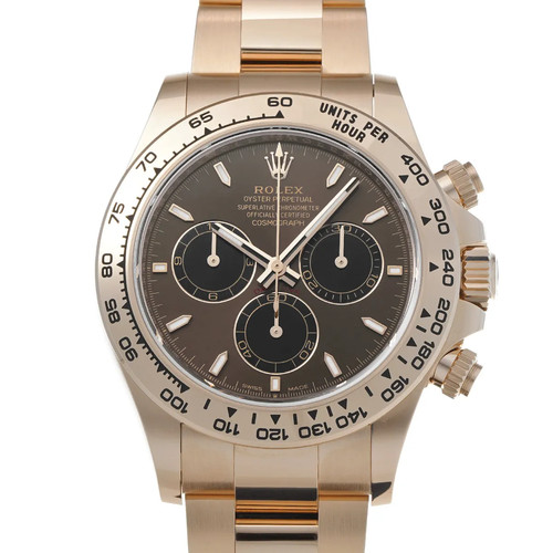 Rolex Cosmograph Daytona 126505 40mm Rose Gold Black Wristwatc...