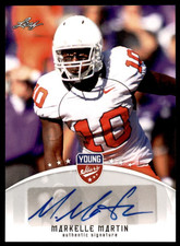 2012 Leaf Young Stars Football Autographs #MM2 Markelle Martin