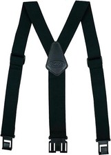 Perry Suspenders Men's Elastic Hook End Camouflage Belt Regular Size Black