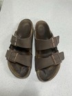 Birkenstock Women’s Arizona Brown Slide Sandals size 40 — photo 1