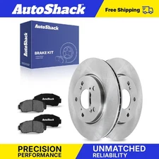 Front Brake Rotors Ceramic Pads for 2005-2010 Honda Odyssey 3.5L V6