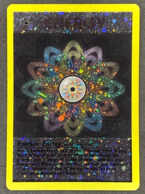 Pokémon Rainbow Energy Cosmos Holo WotC League Promo LP