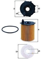 Knecht ÖLfilter FüR Fiat 500 C 500L Panda Punto Alfa Romeo Mito Lancia Ypsilon
