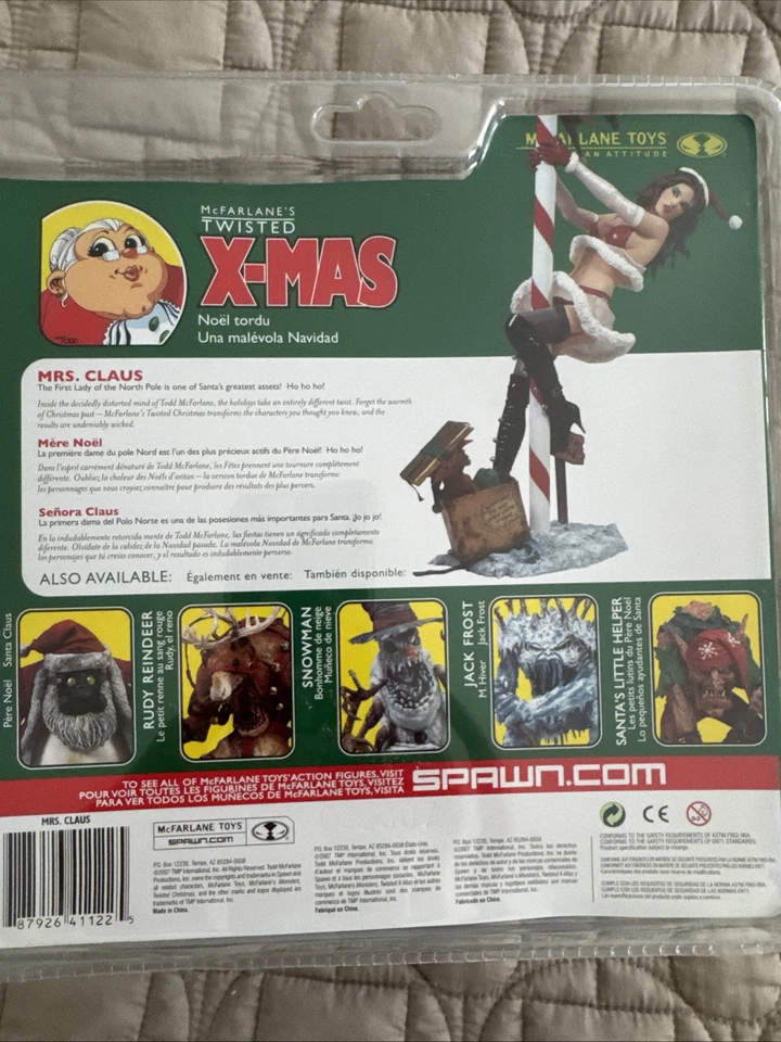 McFarlane Toys Monster Series Twisted Christmas Mrs. Claus 6 en Figura Nuevo Foto 2 de 2